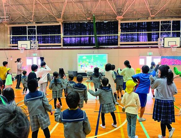 小学校体験の様子